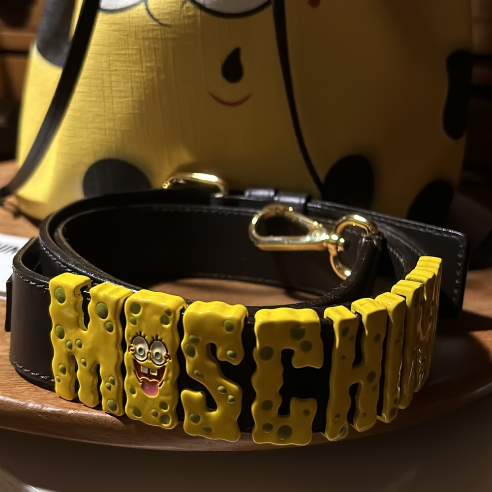 Moschino SpongeBob Bucket Bag SO NEAT! LAST MARK DOWN - Picture 4 of 11
